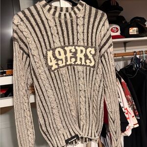 49ers Off Season knit sweater